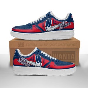 Columbus Blue Jackets Air Shoes Custom NAF Sneakers For Fans-Gear Wanta