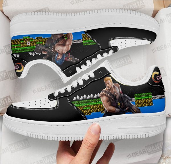 Contra Air Sneakers Custom Video Game Shoes 1 - Perfectivy