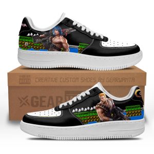 Contra Air Sneakers Custom Video Game Shoes 2 - PerfectIvy