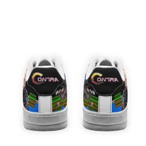 Contra Air Sneakers Custom Video Game Shoes 4 - Perfectivy