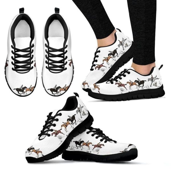 Cool Horse Riding Women'S Sneakers-Gearsnkrs