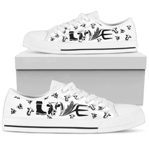 Cow Farmer Women's Sneakers Low Top Shoes Style-Gear Wanta