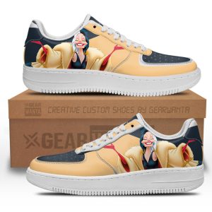 Cruella De Vil 101 Dalmatians Custom Air Sneakers LT06 1 - PerfectIvy