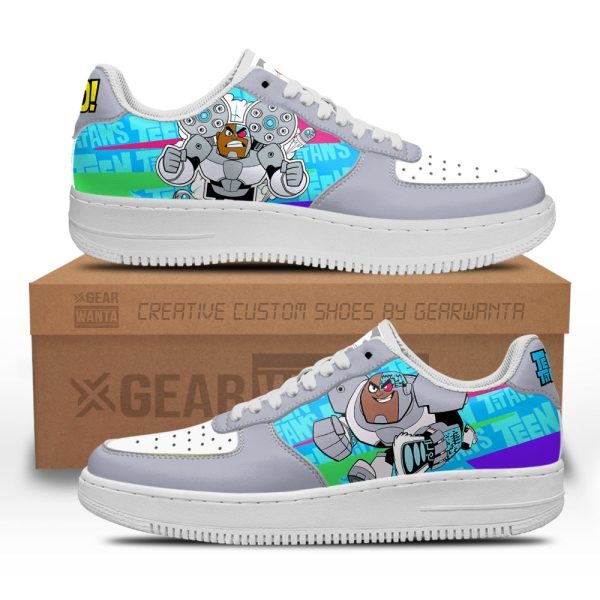 Cycborg Air Sneakers Custom Teen Titan Go Cartoon Shoes 2 - Perfectivy