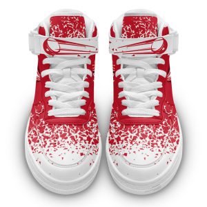 D Red Wings Air Mid Shoes Custom Hockey Sneakers Fans-Gearsnkrs