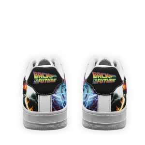 Dmc-12 Delorean Back To The Future Custom Air Sneakers Qd11 3 - Perfectivy