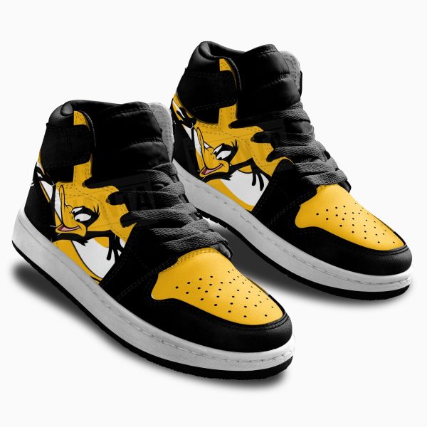 Daffy Duck Kid Sneakers Custom For Kids 2 - Perfectivy