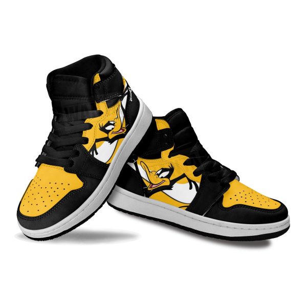 Daffy Duck Kid Sneakers Custom For Kids 3 - Perfectivy