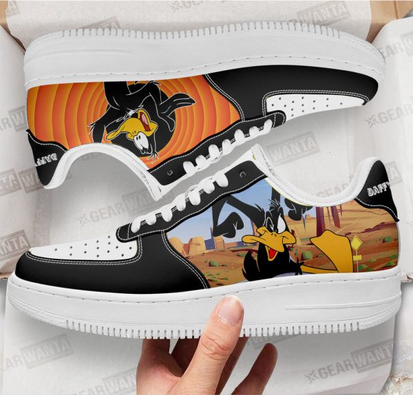 Daffy Duck Looney Tunes Custom Air Sneakers Qd14 2 - Perfectivy