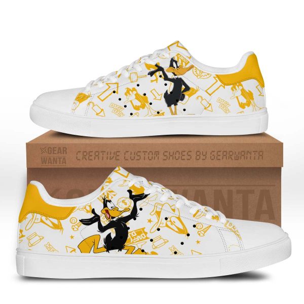 Daffy Duck Skate Shoes Custom Looney Tunes Cartoon Shoes-Gearsnkrs