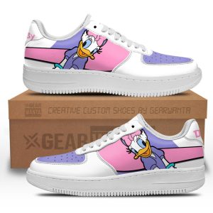 Daisy Custom Cartoon Kid JD Sneakers LT13 1 - PerfectIvy
