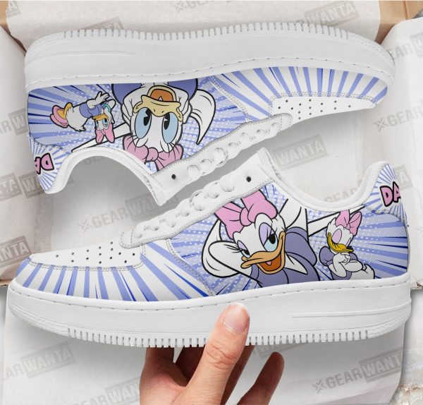 Daisy Duck Air Sneakers Custom Shoes 2 - Perfectivy