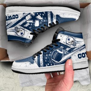 Dallas Cowboys Football Team J1 Shoes Custom For Fans Sneakers Tt13 2 - Perfectivy