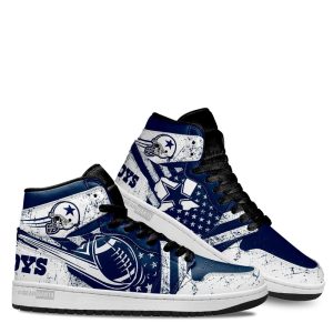 Dallas Cowboys Football Team J1 Shoes Custom For Fans Sneakers Tt13 3 - Perfectivy