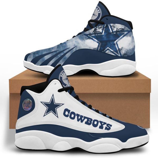 Dallas Cowboys J13 Custom Sneakers Running Shoes-Gearsnkrs