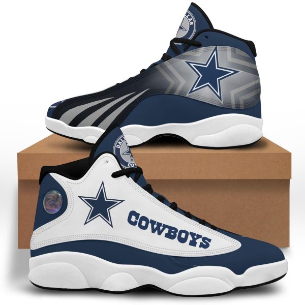 Dallas Cowboys J13 Custom Sneakers Shoes Sport-Gearsnkrs