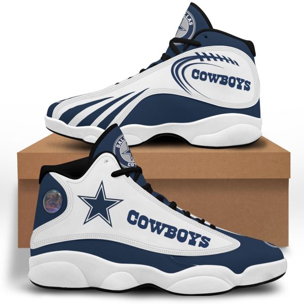 Dallas Cowboys Shoes J13 Custom Sneakers Running Sport-Gearsnkrs