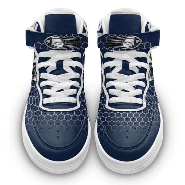 Dallas Cowboys Sneakers Custom Air Mid Shoes For Fans-Gearsnkrs