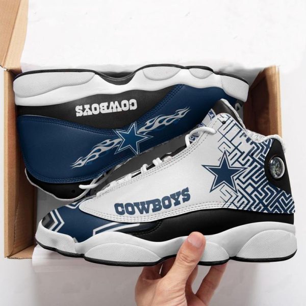 Dallas Cowboys Team Form J13 Sneakers Sport Shoes-Gearsnkrs