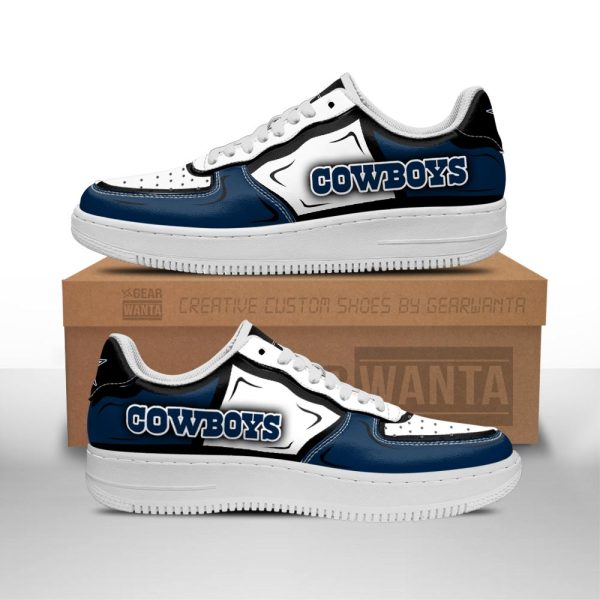 Dallas Cowboys Air Sneakers Custom Naf Shoes For Fan-Gearsnkrs