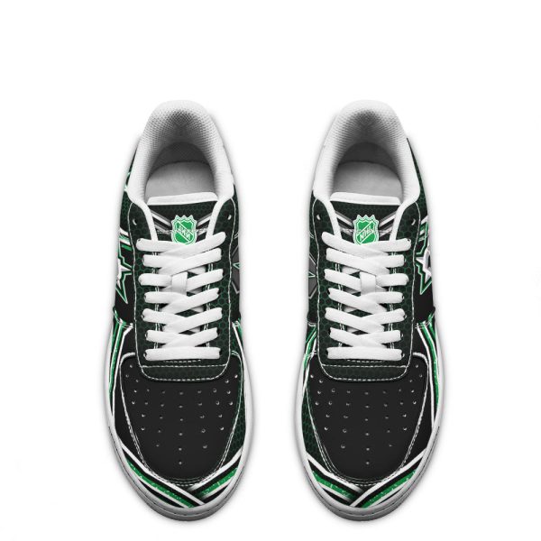 Dallas Stars Air Sneakers Custom Force Shoes For Fans-Gearsnkrs