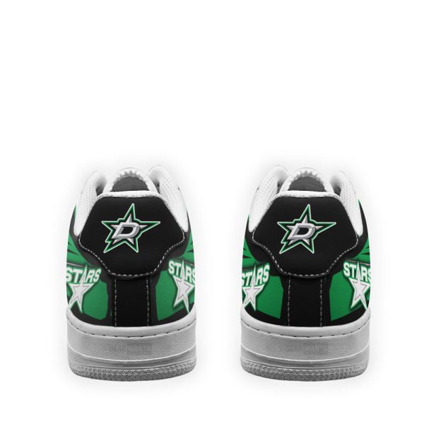 Dallas Stars Air Shoes Custom Naf Sneakers For Fans-Gearsnkrs