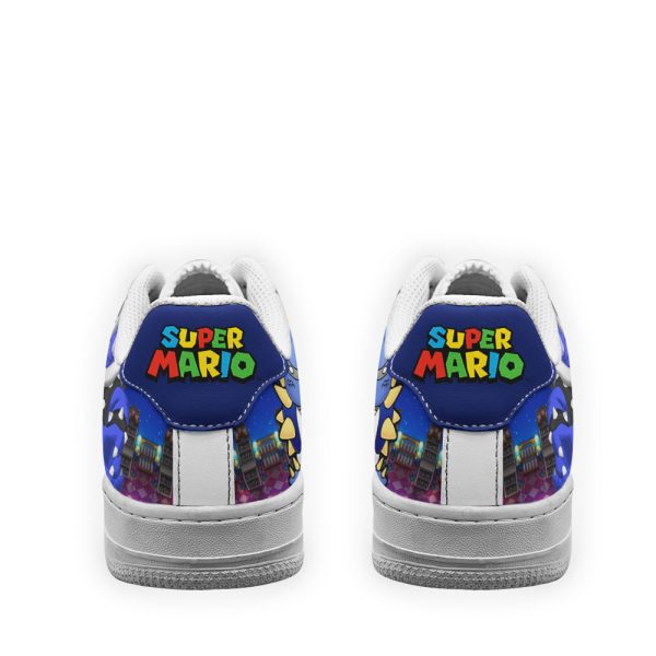 Dark Bowser Air Sneakers Custom Super Mario Shoes 3 - Perfectivy