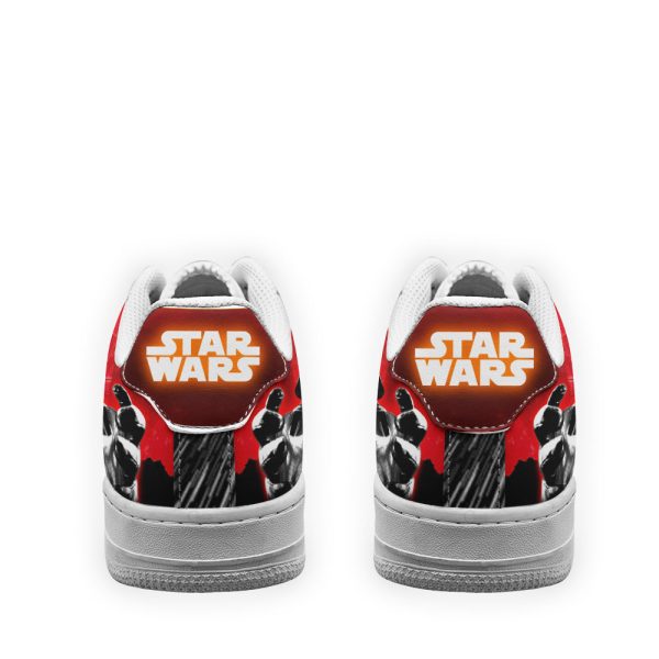 Darth Varder Air Sneakers Custom Star Wars Shoes 4 - Perfectivy
