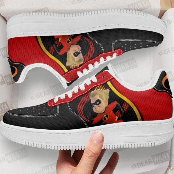 Dash Parr Air Sneakers Custom Incredible Family Cartoon Shoes 1 - Perfectivy