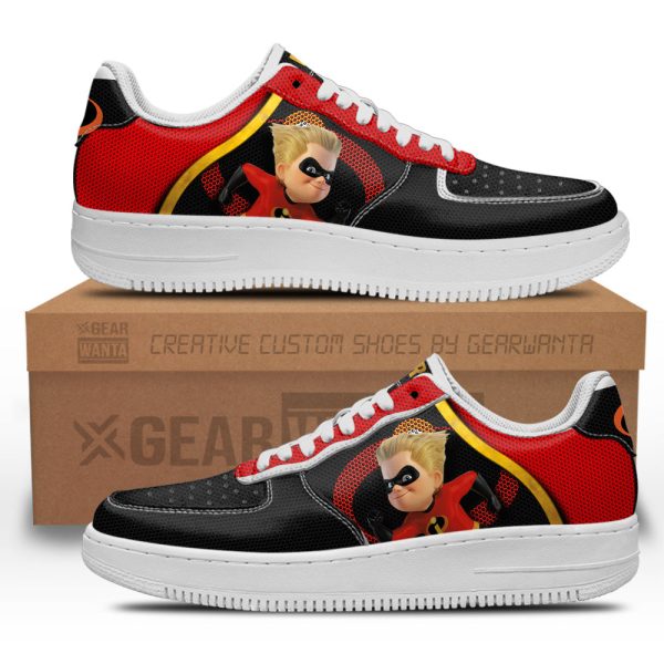 Dash Parr Air Sneakers Custom Incredible Family Cartoon Shoes 2 - Perfectivy