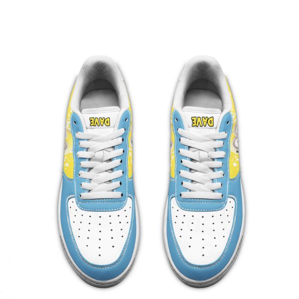 Dave Despicable Me Custom Air Sneakers Qd06 4 - Perfectivy