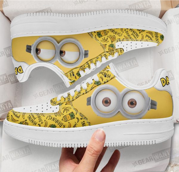 Dave Minion Air Sneakers Custom Shoes 1 - Perfectivy