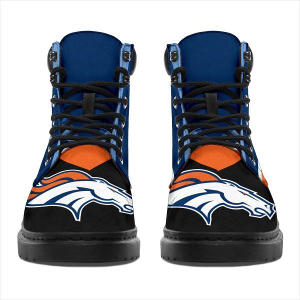 Denver Broncos Boots Shoes Unique Gift Idea For Fan-Gearsnkrs