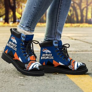Denver Broncos Boots Shoes Unique Gift Idea For Fan-Gearsnkrs