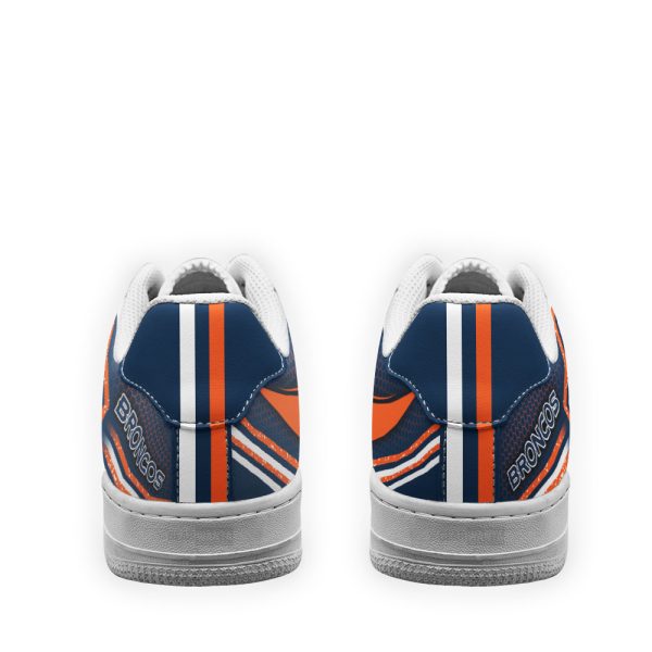 Denver Broncos Air Sneakers Custom Force Shoes For Fans-Gearsnkrs