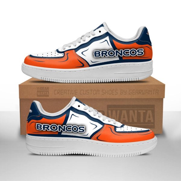 Denver Broncos Air Sneakers Custom Naf Shoes For Fan-Gearsnkrs