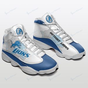 Detroit Lions J13 Shoes Custom Sneakers For Fans-Gear Wanta