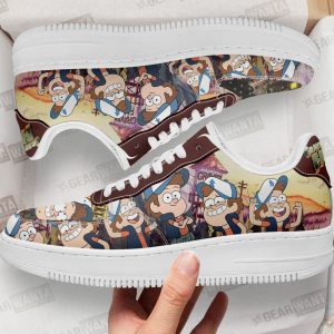 Dipper Pines Gravity Falls Air Sneakers Custom Cartoon Shoes 1 - PerfectIvy