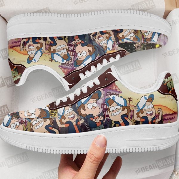 Dipper Pines Gravity Falls Air Sneakers Custom Cartoon Shoes 1 - Perfectivy