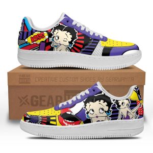 Betty Boop Air Sneakers Custom Shoes 1 - PerfectIvy