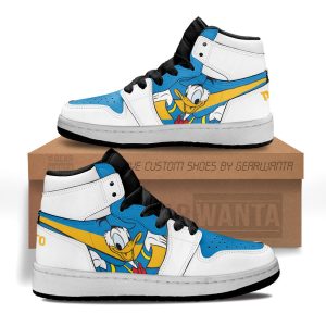 Donald Kid Sneakers Custom For Kids 1 - PerfectIvy