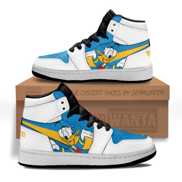 Donald Kid Sneakers Custom For Kids 1 - Perfectivy