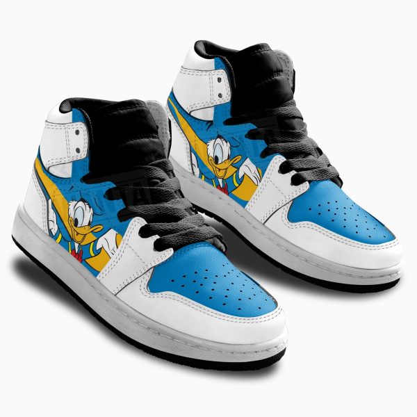 Donald Kid Sneakers Custom For Kids 2 - Perfectivy