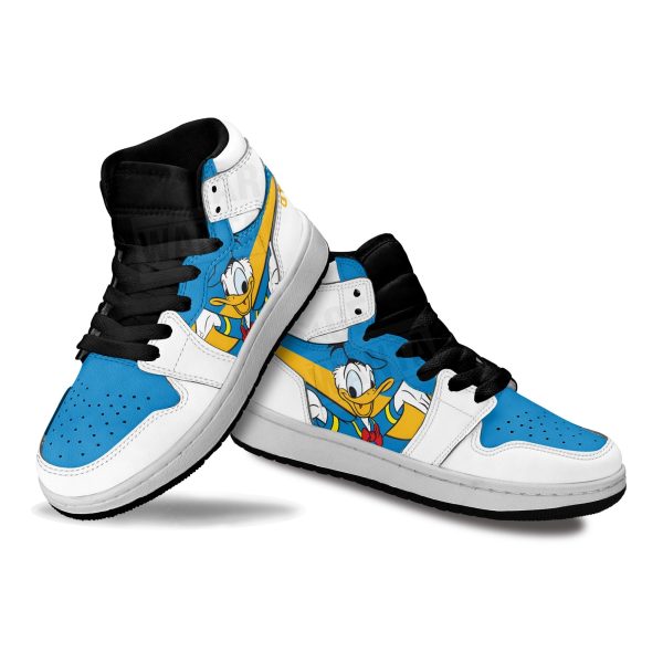 Donald Kid Sneakers Custom For Kids 3 - Perfectivy