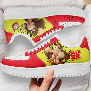 Donkey Kong Air Sneakers Custom For Gamer Shoes 1 - PerfectIvy