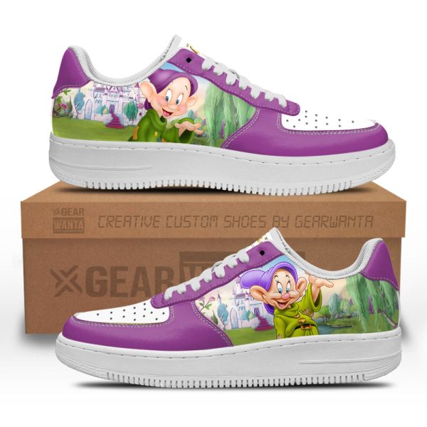 Dopey Snow White And 7 Dwarfs Custom Air Sneakers Qd12 1 - Perfectivy