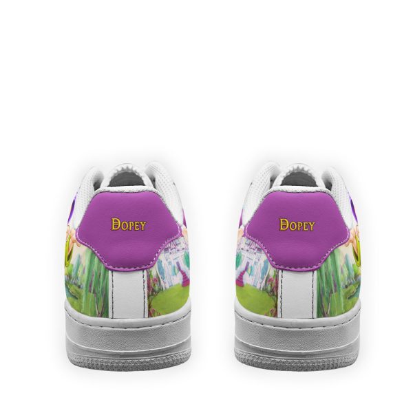 Dopey Snow White And 7 Dwarfs Custom Air Sneakers Qd12 3 - Perfectivy