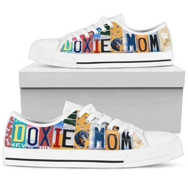 Doxie Mom Dachshund Dog Women'S Sneakers Style Nh08-Gearsnkrs