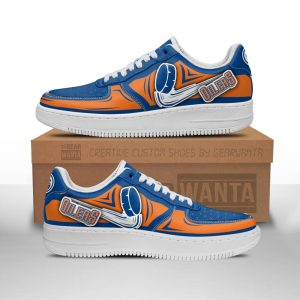 Edmonton Oilers Air Shoes Custom NAF Sneakers For Fans-Gear Wanta