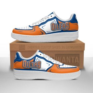 Edmonton Oilers Air Sneakers Custom NAF Shoes For Fan-Gear Wanta